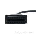 17Pin to 16Pin OBD2 Diagnostic Cable Adapter Connector